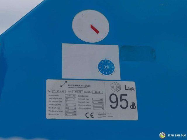 Truck, Crane truck MAN TGM 13.250 4x4 RUTHMANN T180.1.S9 Truck Lift: picture 20