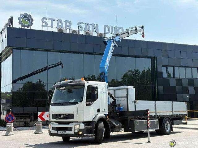 Volvo FE 240 4x2 HMF 1560 K3 HDS Rotator Crane Kran - Dropside/ Flatbed truck, Crane truck: picture 1 Volvo FE 240 4x2 HMF 1560 K3 HDS Rotator Crane Kran - Dropside/ Flatbed truck, Crane truck: picture 1
