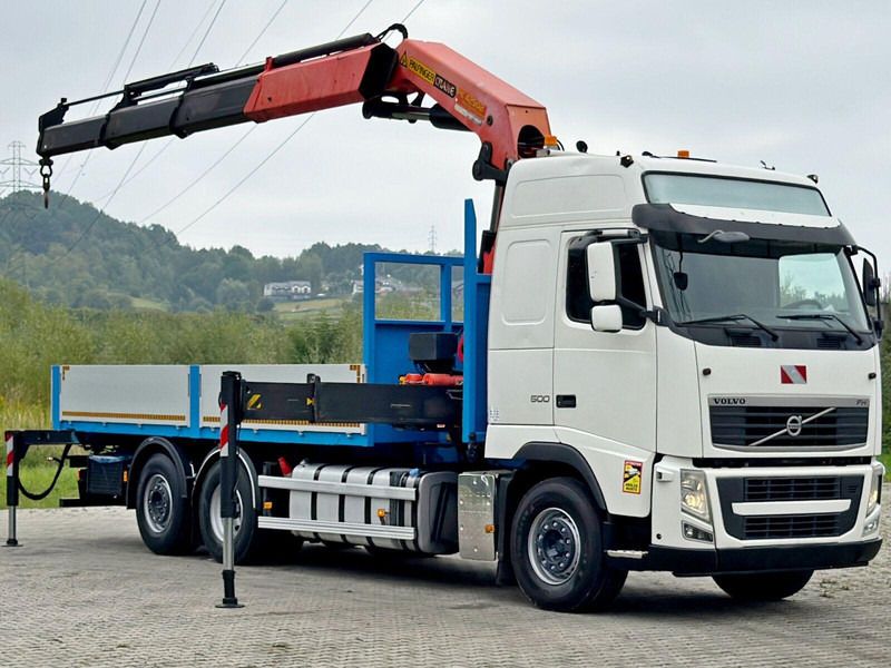 Volvo FH 500 - Dropside/ Flatbed truck, Crane truck: picture 2 Volvo FH 500 - Dropside/ Flatbed truck, Crane truck: picture 2