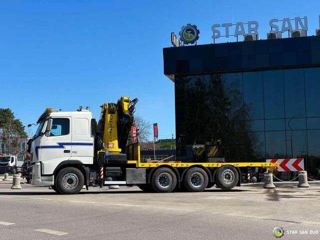 Volvo FH 520 8x4 HMF ODIN K6 EURO 5 FLY JIB Crane - Dropside/ Flatbed truck, Crane truck: picture 4 Volvo FH 520 8x4 HMF ODIN K6 EURO 5 FLY JIB Crane - Dropside/ Flatbed truck, Crane truck: picture 4
