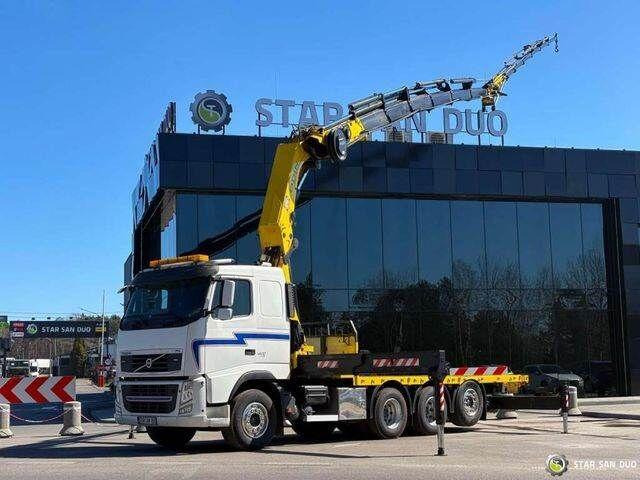 Volvo FH 520 8x4 HMF ODIN K6 EURO 5 FLY JIB Crane - Dropside/ Flatbed truck, Crane truck: picture 1 Volvo FH 520 8x4 HMF ODIN K6 EURO 5 FLY JIB Crane - Dropside/ Flatbed truck, Crane truck: picture 1