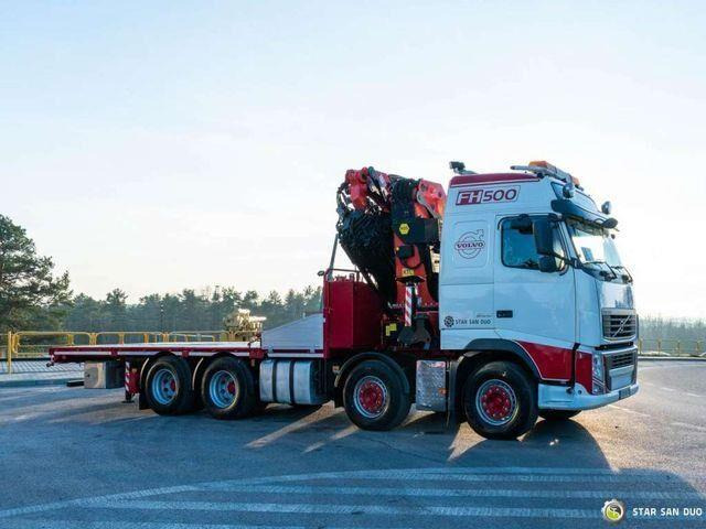 Volvo FH500 8x4 PALFINGER PK 60002 F Crane Tractor - Dropside/ Flatbed truck, Crane truck: picture 5 Volvo FH500 8x4 PALFINGER PK 60002 F Crane Tractor - Dropside/ Flatbed truck, Crane truck: picture 5