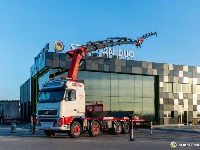 Volvo FH500 8x4 PALFINGER PK 60002 F Crane Tractor - Dropside/ Flatbed truck, Crane truck: picture 2 Volvo FH500 8x4 PALFINGER PK 60002 F Crane Tractor - Dropside/ Flatbed truck, Crane truck: picture 2