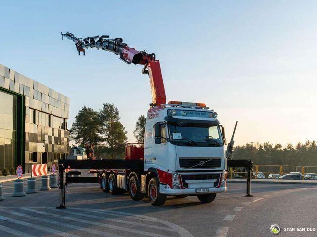 Volvo FH500 8x4 PALFINGER PK 60002 F Crane Tractor - Dropside/ Flatbed truck, Crane truck: picture 3 Volvo FH500 8x4 PALFINGER PK 60002 F Crane Tractor - Dropside/ Flatbed truck, Crane truck: picture 3