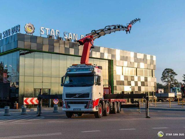 Volvo FH500 8x4 PALFINGER PK 60002 F Crane Tractor - Dropside/ Flatbed truck, Crane truck: picture 4 Volvo FH500 8x4 PALFINGER PK 60002 F Crane Tractor - Dropside/ Flatbed truck, Crane truck: picture 4
