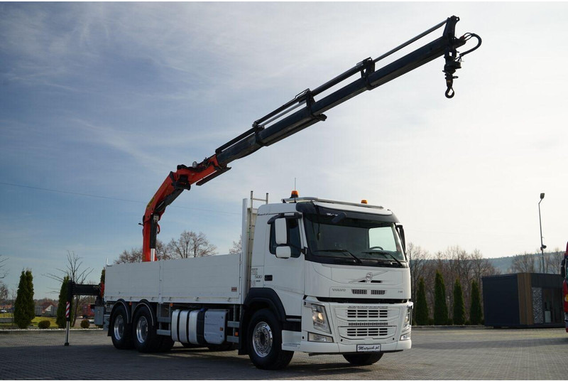 Dropside/ Flatbed truck, Crane truck Volvo FM 500 / 6X4 / SKRZYNIOWY 6,5 M / HDS PALFINGER PK 20001-K / PIL: picture 6