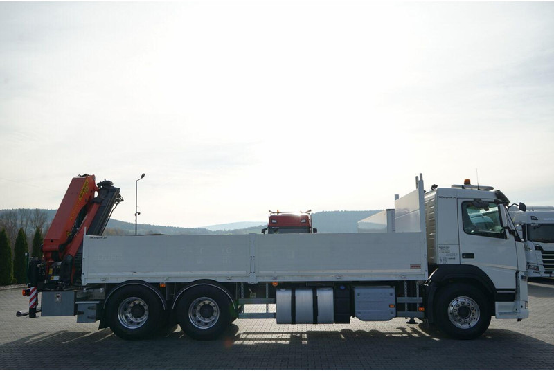 Dropside/ Flatbed truck, Crane truck Volvo FM 500 / 6X4 / SKRZYNIOWY 6,5 M / HDS PALFINGER PK 20001-K / PIL: picture 11