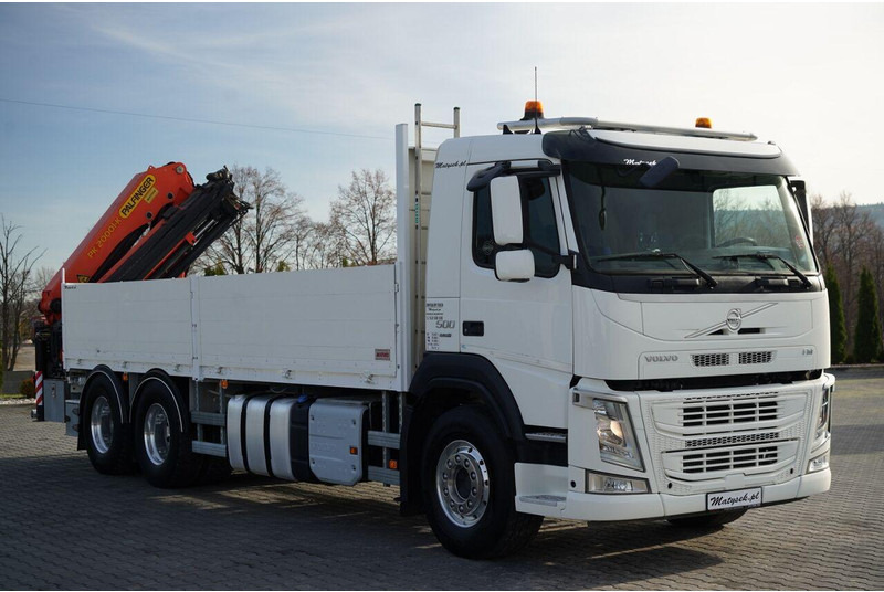 Dropside/ Flatbed truck, Crane truck Volvo FM 500 / 6X4 / SKRZYNIOWY 6,5 M / HDS PALFINGER PK 20001-K / PIL: picture 12