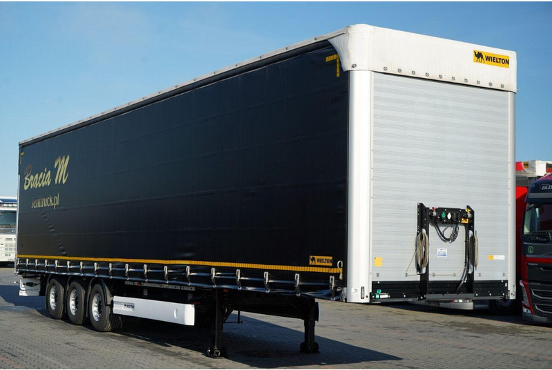 Wielton FIRANKA / MEGA / LOWDECK / MAŁO UŻYWANA / 80 TYS KM / OŚ PODNOSZ - Curtainsider semi-trailer: picture 1 Wielton FIRANKA / MEGA / LOWDECK / MAŁO UŻYWANA / 80 TYS KM / OŚ PODNOSZ - Curtainsider semi-trailer: picture 1