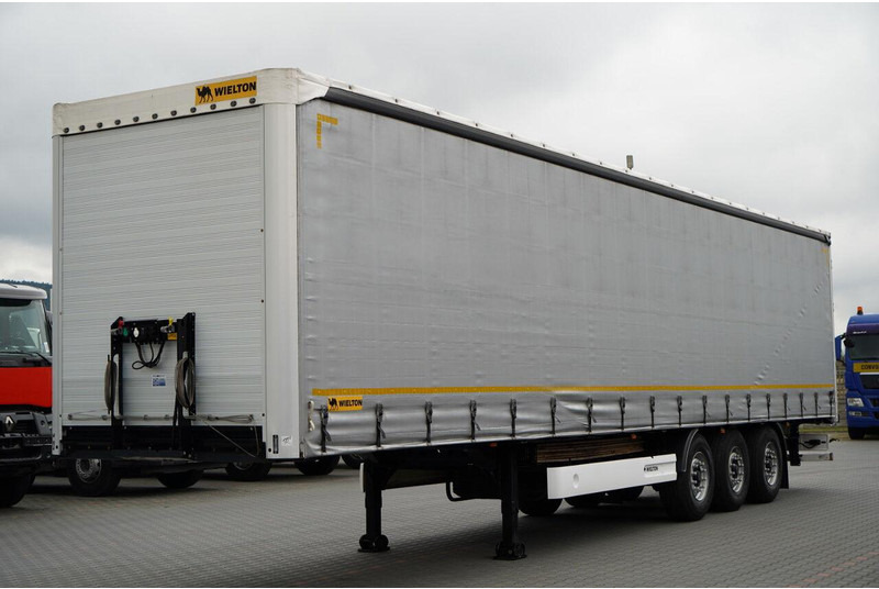 Wielton / FIRANKA / STANDARD / OŚ PODNOSZONA / PLANDEKA ZBROJONA - Curtainsider semi-trailer: picture 1 Wielton / FIRANKA / STANDARD / OŚ PODNOSZONA / PLANDEKA ZBROJONA - Curtainsider semi-trailer: picture 1