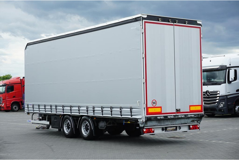 Curtainsider trailer panav TANDEM / DŁ. 8,35 M / FIRANKA / 20 PALET: picture 6