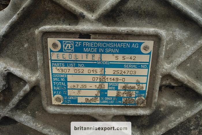 ZF Ecolite S5-42 Manual Gearbox – 5-Speed | Fits Nissan Atleon Trucks - Gearbox: picture 3 ZF Ecolite S5-42 Manual Gearbox – 5-Speed | Fits Nissan Atleon Trucks - Gearbox: picture 3