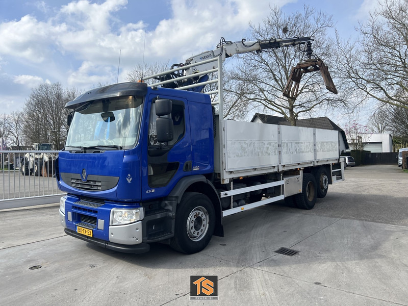 Renault PREMIUM LANDER 430.26 6X2 EL 2M ROLLKRAN - Kennis R16/7 - NL TOP TRUCK - Dropside/ Flatbed truck, Crane truck: picture 1 Renault PREMIUM LANDER 430.26 6X2 EL 2M ROLLKRAN - Kennis R16/7 - NL TOP TRUCK - Dropside/ Flatbed truck, Crane truck: picture 1