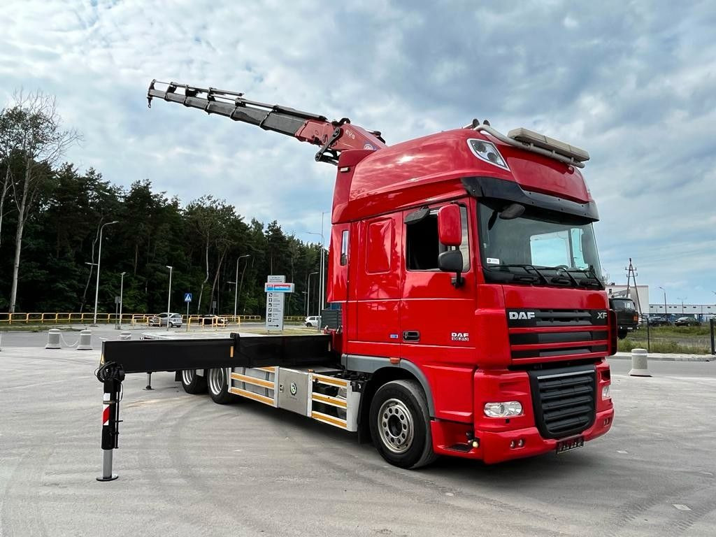 DAF XF 105 6x2 HMF 4020 EURO 5 KRAN CRANE . on lease DAF XF 105 6x2 HMF 4020 EURO 5 KRAN CRANE .: picture 6