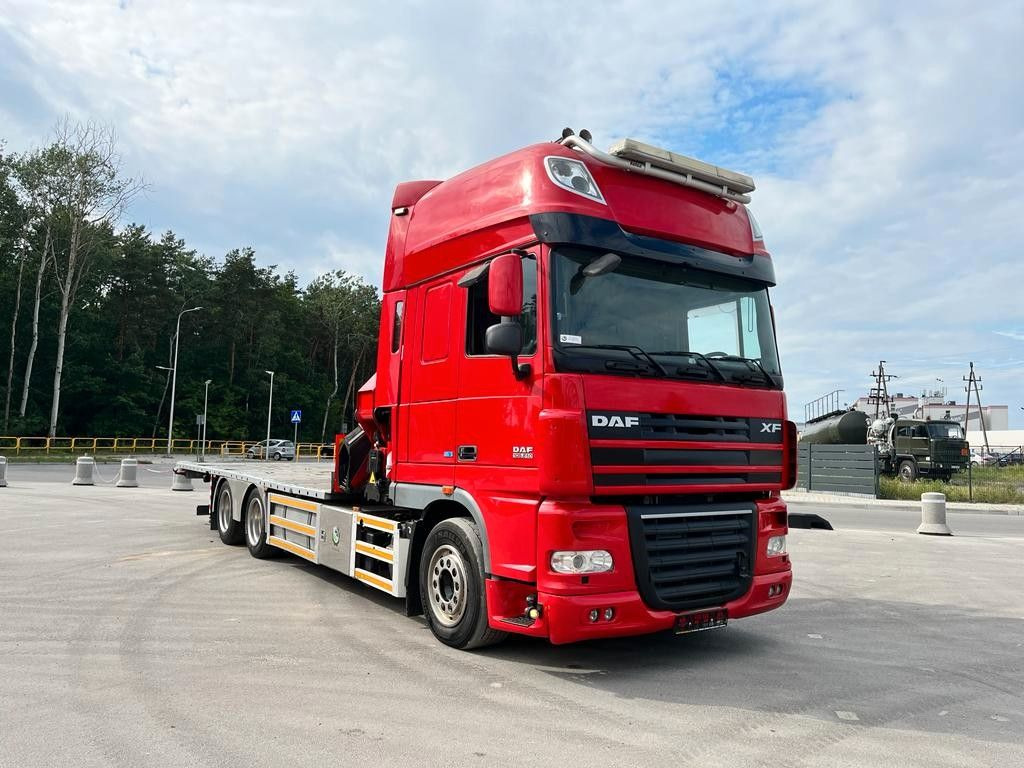 DAF XF 105 6x2 HMF 4020 EURO 5 KRAN CRANE . - Crane truck: picture 4 DAF XF 105 6x2 HMF 4020 EURO 5 KRAN CRANE . - Crane truck: picture 4