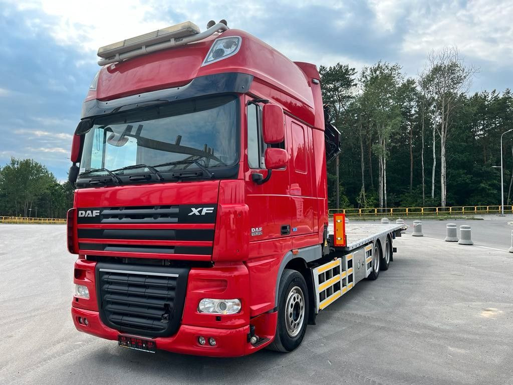 DAF XF 105 6x2 HMF 4020 EURO 5 KRAN CRANE . on lease DAF XF 105 6x2 HMF 4020 EURO 5 KRAN CRANE .: picture 8