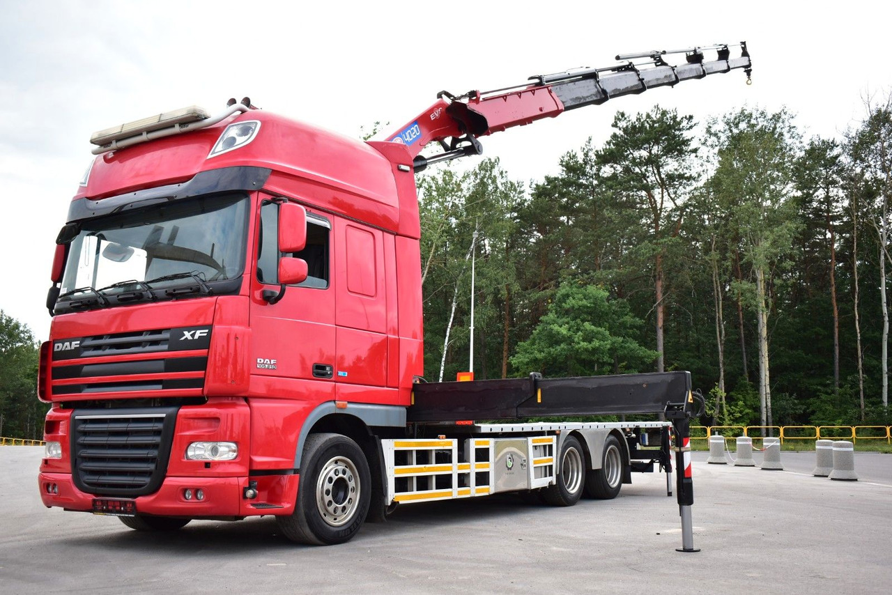 DAF XF 105 6x2 HMF 4020 EURO 5 KRAN CRANE . on lease DAF XF 105 6x2 HMF 4020 EURO 5 KRAN CRANE .: picture 7