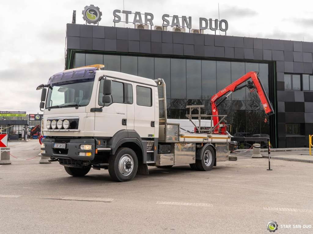 MAN TGM 13.290 4x4 BI FASSI F40B22 Crane Camper - Crane truck: picture 1 MAN TGM 13.290 4x4 BI FASSI F40B22 Crane Camper - Crane truck: picture 1