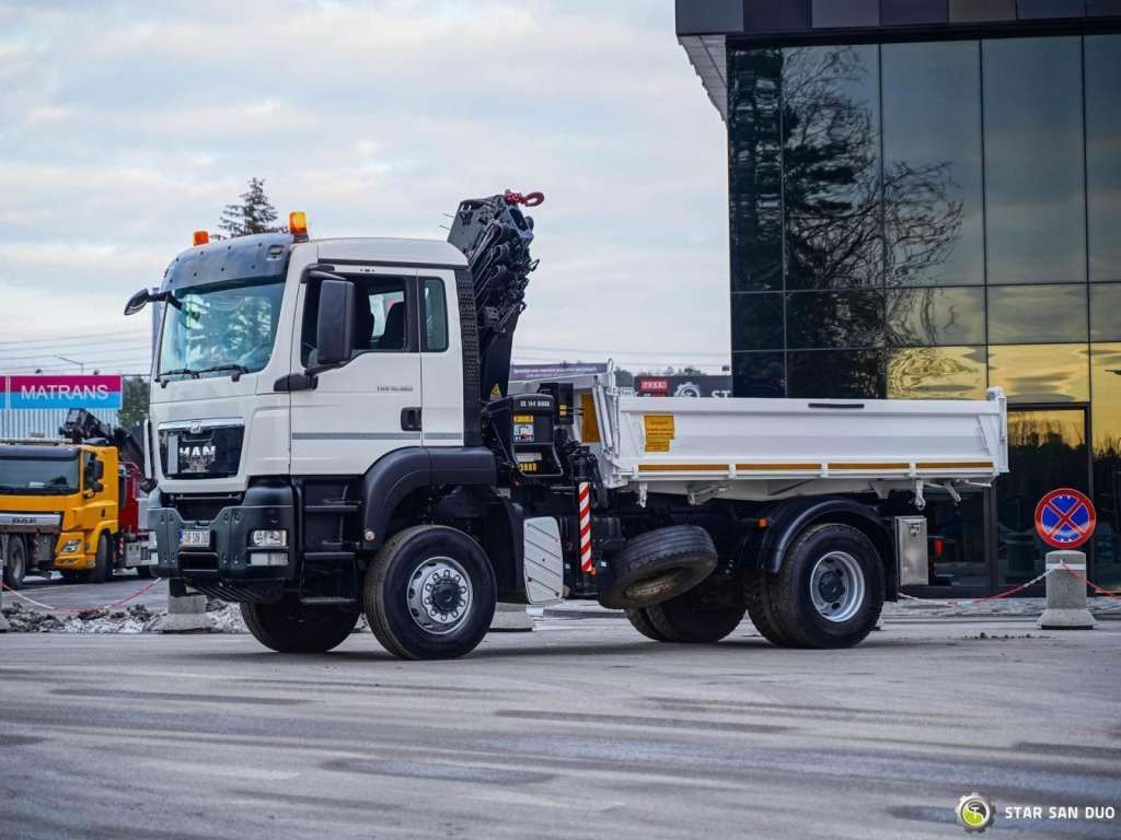 MAN TGS 18.360 4x4 HIAB 144 E-4 Crane Kipper MAN TGS 18.360 4x4 HIAB 144 E-4 Crane Kipper - Tipper: picture 5 MAN TGS 18.360 4x4 HIAB 144 E-4 Crane Kipper MAN TGS 18.360 4x4 HIAB 144 E-4 Crane Kipper - Tipper: picture 5