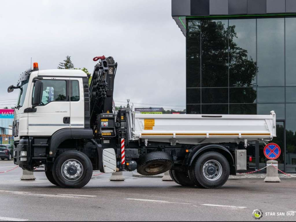 MAN  TGS 18.360 4x4 HIAB 144 E-4 Crane Kipper on lease MAN  TGS 18.360 4x4 HIAB 144 E-4 Crane Kipper: picture 14