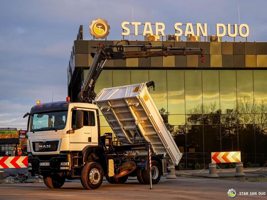 MAN TGS 18.360 4x4 HIAB 144 E-4 Crane Kipper - Tipper: picture 4 MAN TGS 18.360 4x4 HIAB 144 E-4 Crane Kipper - Tipper: picture 4
