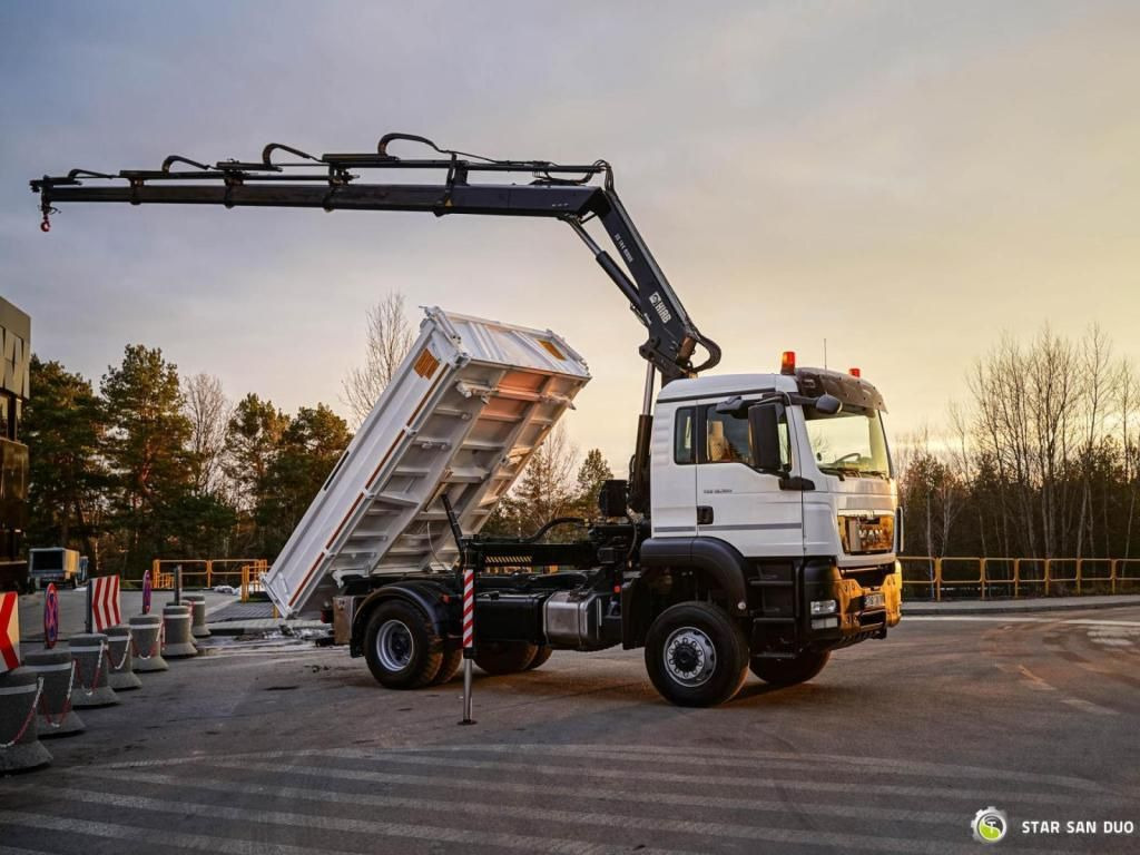 MAN TGS 18.360 4x4 HIAB 144 E-4 Crane Kipper - Tipper: picture 3 MAN TGS 18.360 4x4 HIAB 144 E-4 Crane Kipper - Tipper: picture 3