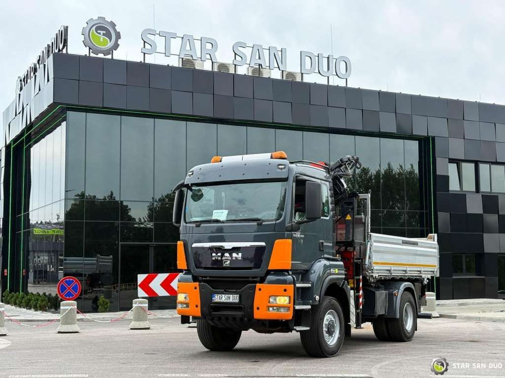 Tipper MAN  TGS 18.480  PALFINGER PK 16502 HDS Crane,Kipper MAN  TGS 18.480  PALFINGER PK 16502 HDS Crane,Kipper: picture 8
