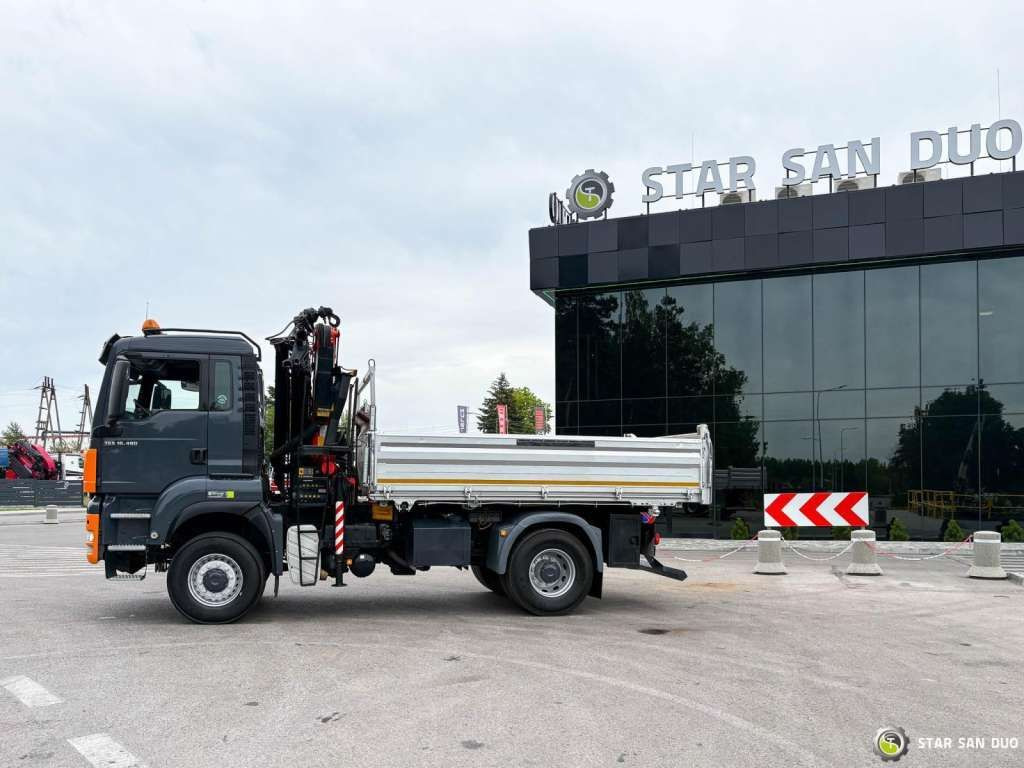 Tipper MAN  TGS 18.480  PALFINGER PK 16502 HDS Crane,Kipper MAN  TGS 18.480  PALFINGER PK 16502 HDS Crane,Kipper: picture 9