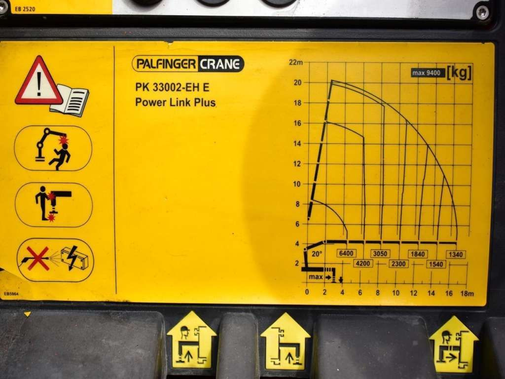 Crane truck MAN  TGS 35.400 8X4 PALFINGER PK 33002 CRANE KIPPER: picture 27
