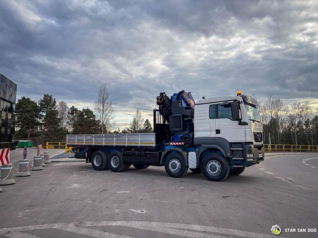 MAN  TGS 41.480 8x8 PM 85SP HDS Crane on lease MAN  TGS 41.480 8x8 PM 85SP HDS Crane: picture 13