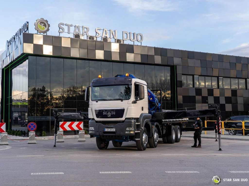 MAN  TGS 41.480 8x8 PM 85SP HDS Crane on lease MAN  TGS 41.480 8x8 PM 85SP HDS Crane: picture 10