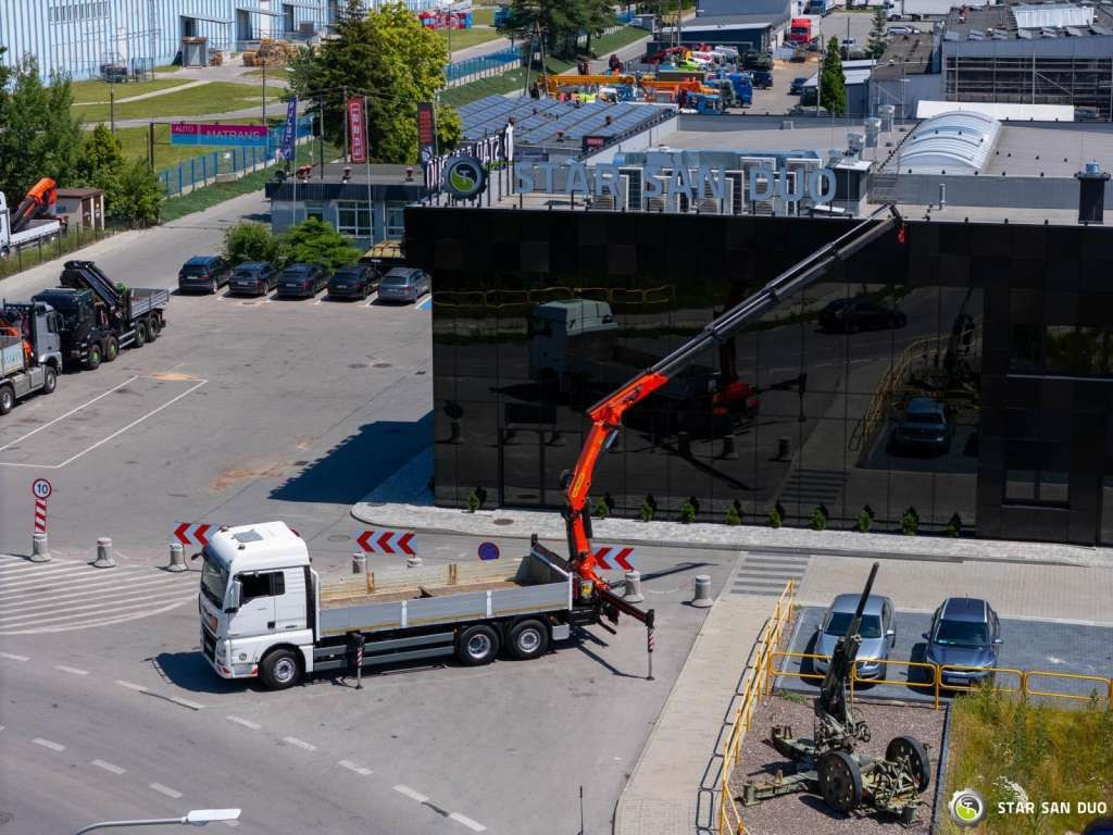 New Crane truck MAN  TGX 26.480 6x2 PALFINGER PK 33002 EH Crane Winc: picture 14