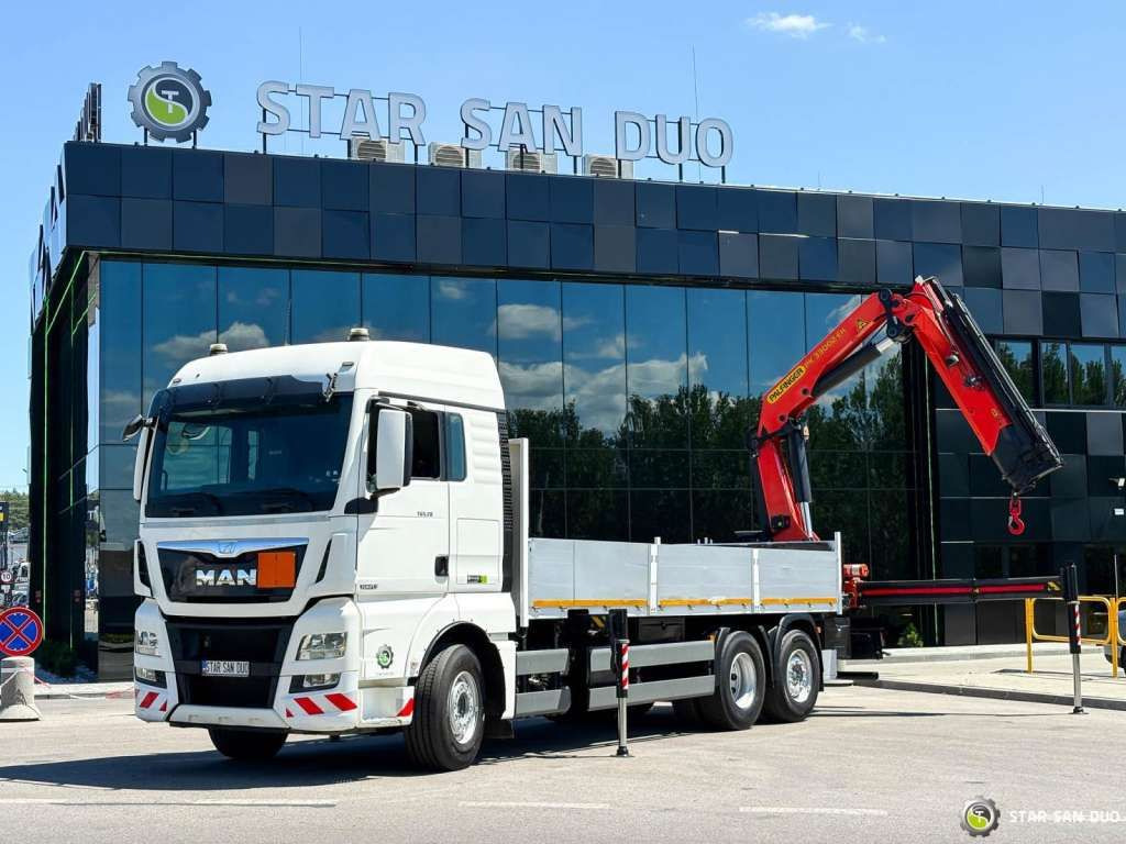 New Crane truck MAN  TGX 26.480 6x2 PALFINGER PK 33002 EH Crane Winc: picture 9