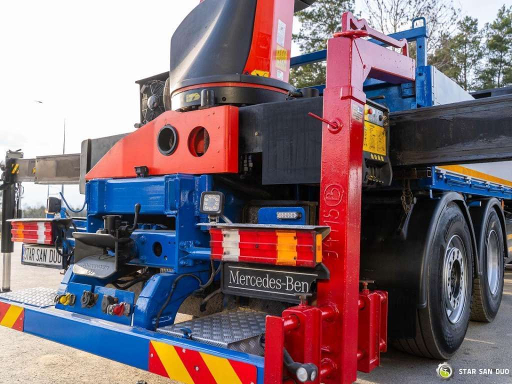 Crane truck Mercedes-Benz  ACTROS 2541 6x2 Palfinger PK 34002  Crane Winch: picture 6