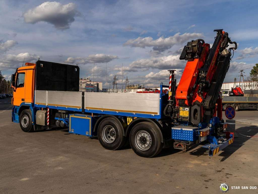 Crane truck Mercedes-Benz  ACTROS 2541 6x2 Palfinger PK 34002  Crane Winch: picture 8