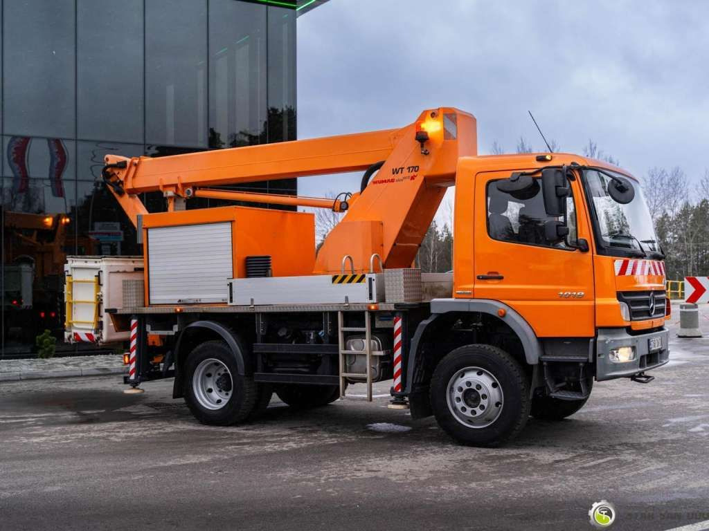 Mercedes-Benz ATEGO 1018 WUMAG WT 170 Platform Lift 17m - Truck mounted aerial platform: picture 4 Mercedes-Benz ATEGO 1018 WUMAG WT 170 Platform Lift 17m - Truck mounted aerial platform: picture 4
