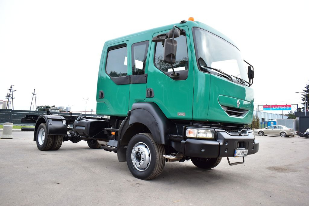 Renault MIDLUM 4x4 DOKA DUBEL KABINE CHASSIS - Cab chassis truck: picture 3 Renault MIDLUM 4x4 DOKA DUBEL KABINE CHASSIS - Cab chassis truck: picture 3