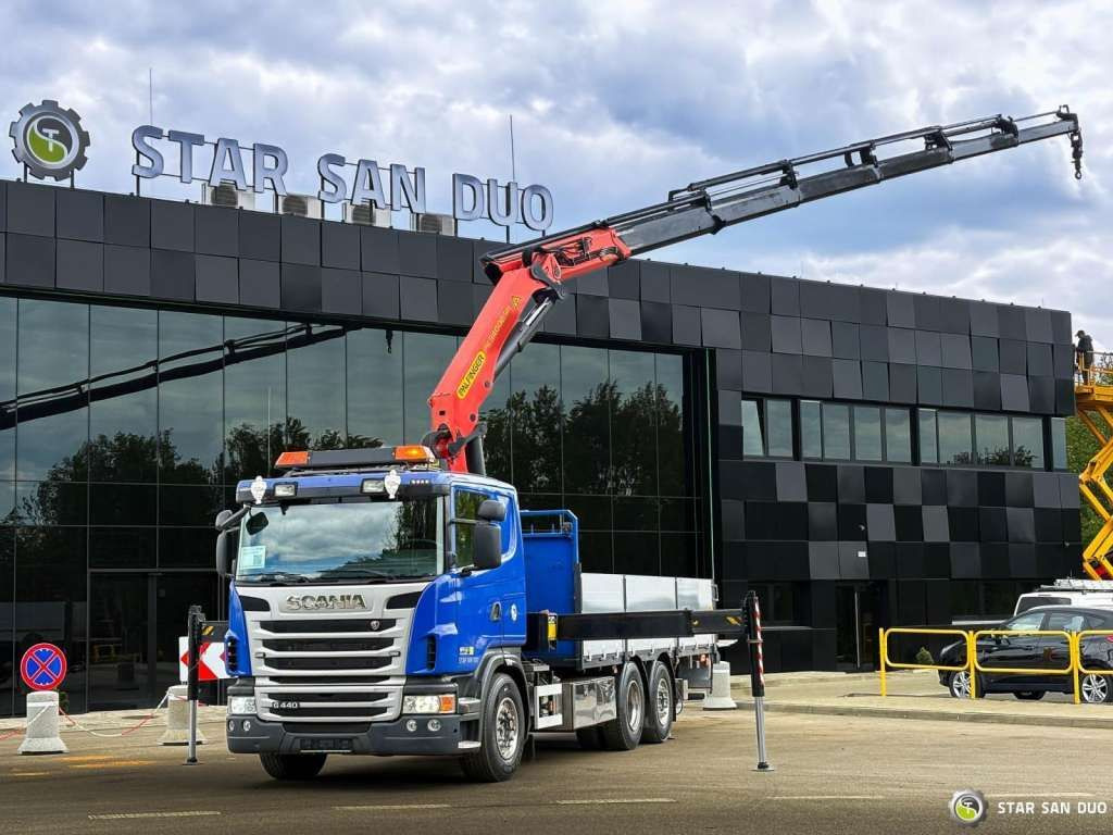 Scania G440 6x2 PALFINGER PK 34002SH Crane Kran - Crane truck: picture 1 Scania G440 6x2 PALFINGER PK 34002SH Crane Kran - Crane truck: picture 1