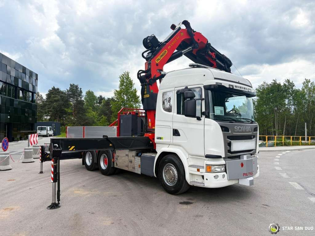 Crane truck Scania  G490 6x2 Palfinger PK 53002 SH Fly Jib Basket: picture 12
