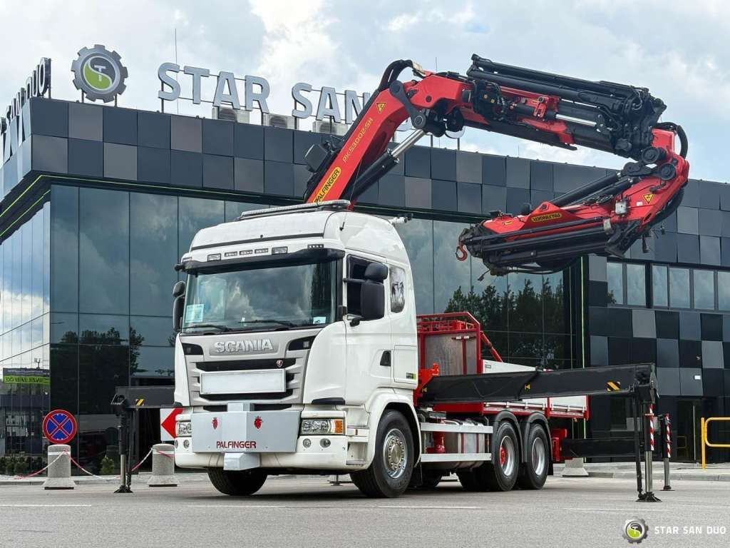 Crane truck Scania  G490 6x2 Palfinger PK 53002 SH Fly Jib Basket: picture 9