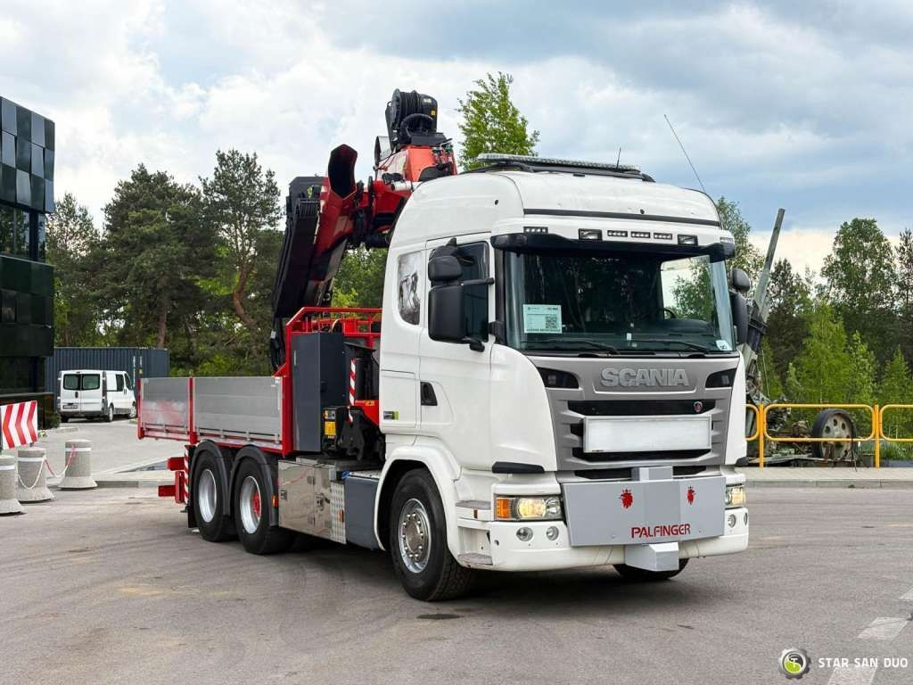 Crane truck Scania  G490 6x2 Palfinger PK 53002 SH Fly Jib Basket: picture 13