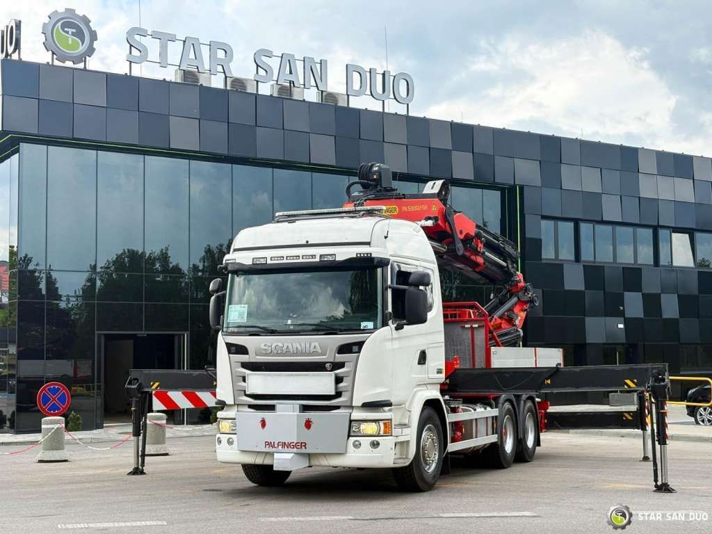 Crane truck Scania  G490 6x2 Palfinger PK 53002 SH Fly Jib Basket: picture 11