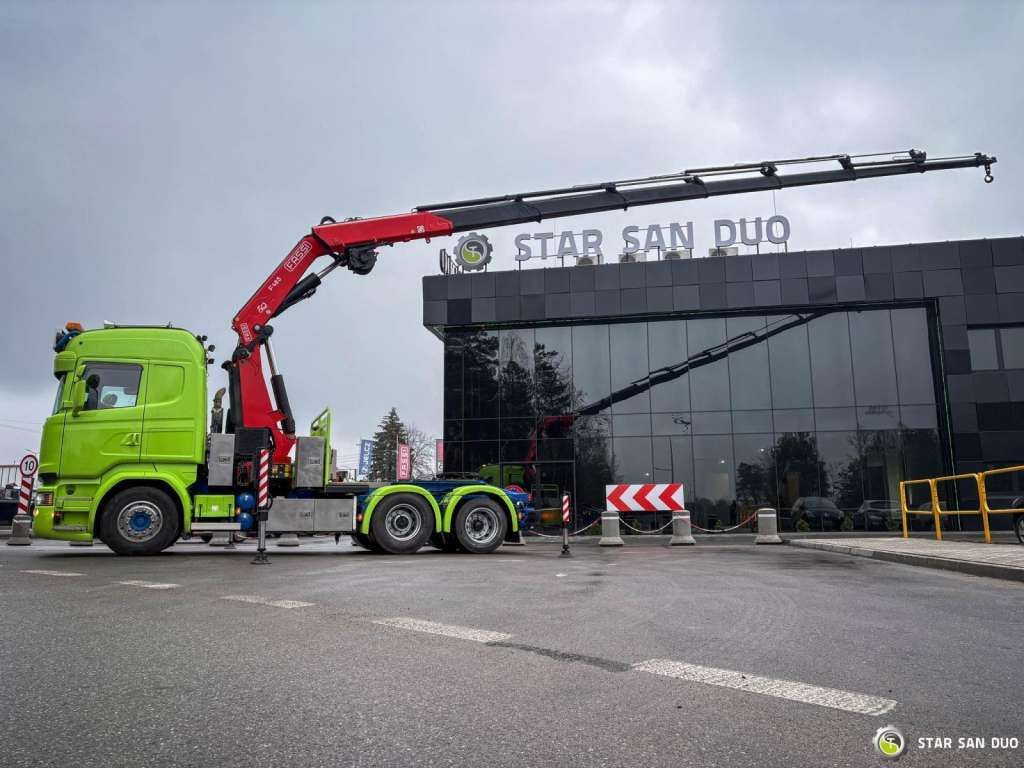 Crane truck, Tractor unit Scania  R520 6x2 Fassi F485 Crane Kran Winch Euro 6 Scania  R520 6x2 Fassi F485 Crane Kran Winch Euro 6: picture 7