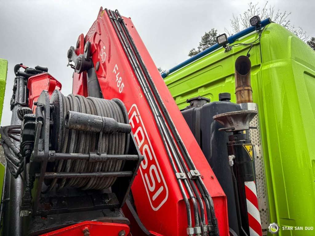Crane truck, Tractor unit Scania  R520 6x2 Fassi F485 Crane Kran Winch Euro 6 Scania  R520 6x2 Fassi F485 Crane Kran Winch Euro 6: picture 12