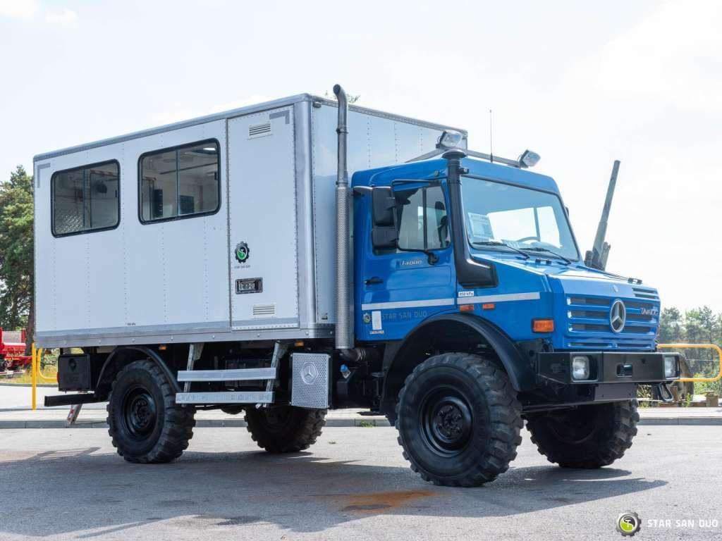Unimog Mercedes-Benz Unimog U 4000 4x4 Camper Expeditio - Cab chassis truck: picture 3 Unimog Mercedes-Benz Unimog U 4000 4x4 Camper Expeditio - Cab chassis truck: picture 3