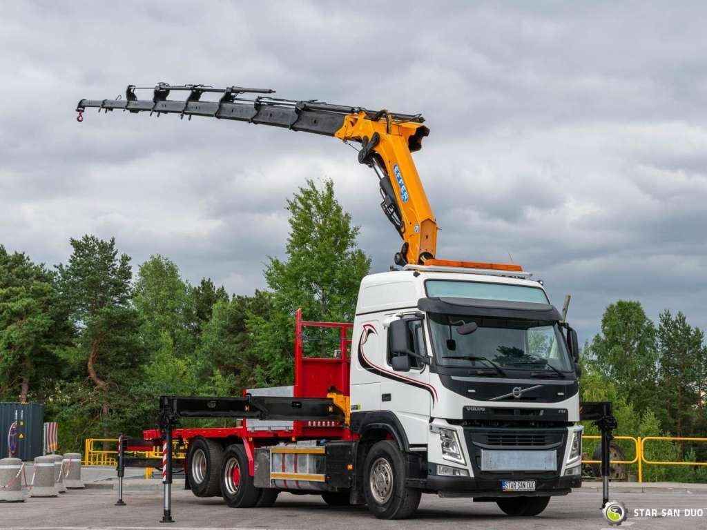 Crane truck Volvo  FM 450 6x2 EFFER 395/8S Euro 6  Crane Winch: picture 11