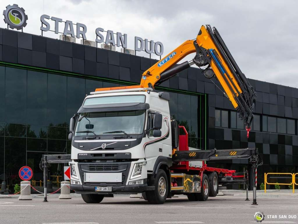 Crane truck Volvo  FM 450 6x2 EFFER 395/8S Euro 6  Crane Winch: picture 8