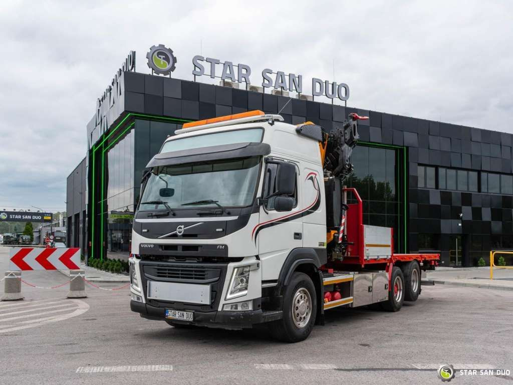 Crane truck Volvo  FM 450 6x2 EFFER 395/8S Euro 6  Crane Winch: picture 14