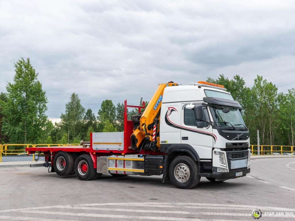 Crane truck Volvo  FM 450 6x2 EFFER 395/8S Euro 6  Crane Winch: picture 10