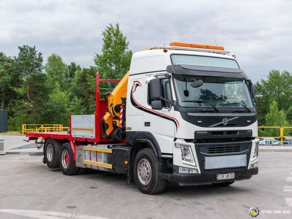 Crane truck Volvo  FM 450 6x2 EFFER 395/8S Euro 6  Crane Winch: picture 6
